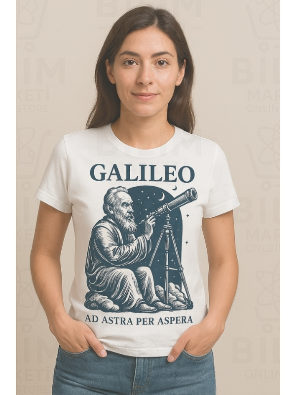 “Ad Astra Per Aspera – Zorluklardan Yıldızlara.” - T-shirt - Görsel 5